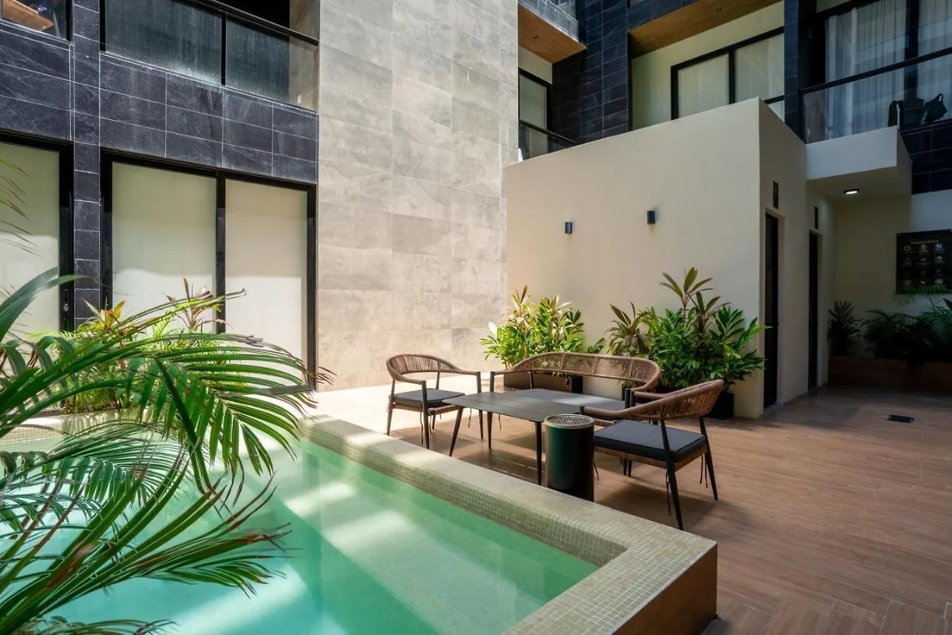 Apartment Cozy & Central Apt W/ Rooftop Infinity Pool & Gym Playa del Carmen